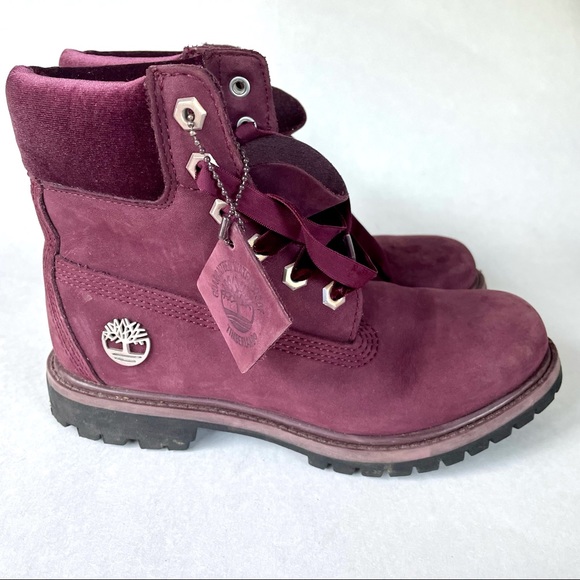 velvet timberlands